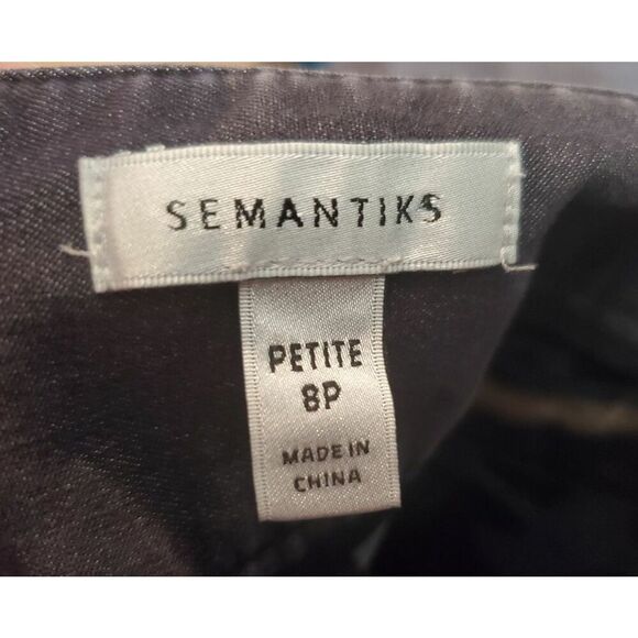 Semantiks Gray Blue Bermuda Shorts Size 8P. - Picture 3 of 9